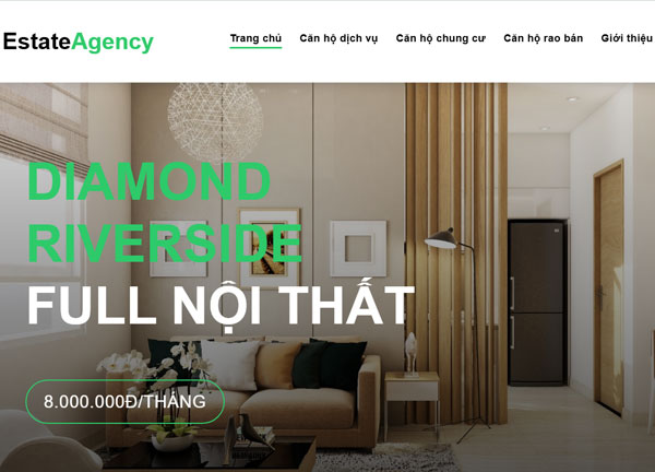 Cho thuê căn hộ dịch vụ