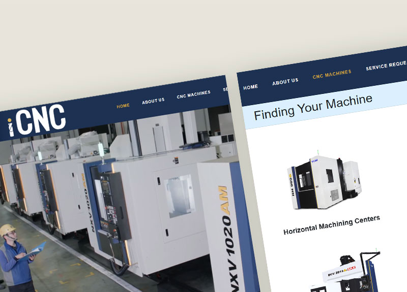 Thiet ke web iCNC Machine